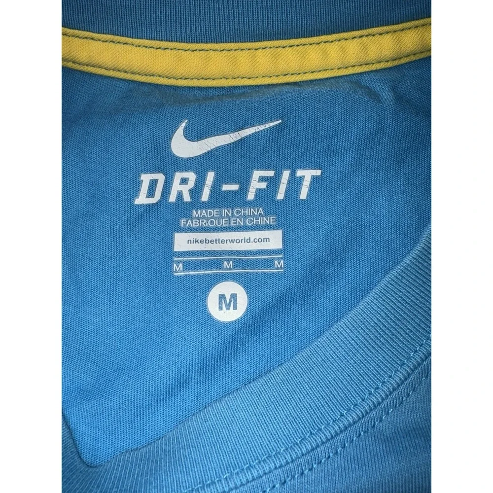 Nike Dri-Fit Kevin Durant T-Shirt‎ 35 Men's Size Medium Blue Athletic Tee